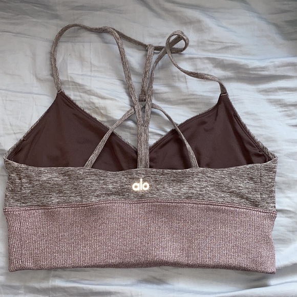 Alo Yoga SET {PURPLE} lavish bra (M) & leggings (S) - Picture 4 of 7